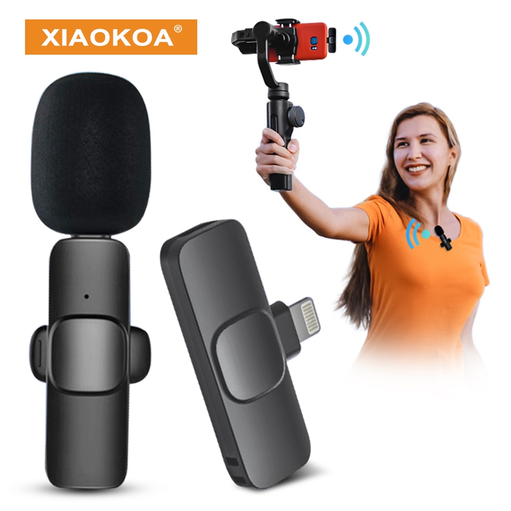 Micro Không Dây Có Kẹp Tiện Lợi Dành Cho iPhone