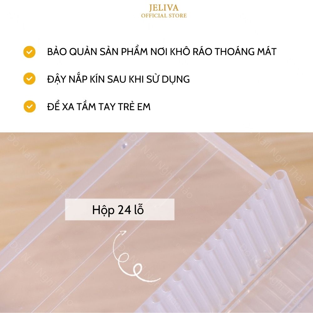 Hộp đựng đầu mài JELIVA 24 lỗ