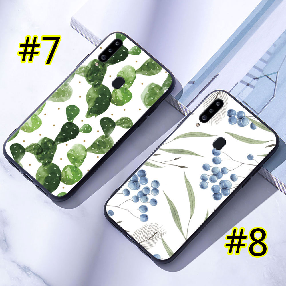 Ốp lưng In Hình Thực Vật Cho Samsung Galaxy A10 A20 A30 A50 A10S A20S A30S A50S