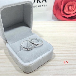 MOON SILVER - NHẪN ĐÔI BẠC PHONG CÁCH ĐƠN GIẢN