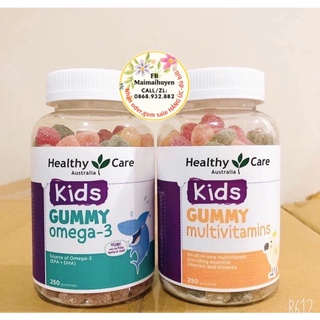 Kẹo Dẻo Gummy Healthycare lọ 250v