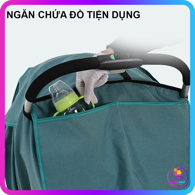 [PHÙ HỢP MỌI LOẠI XE] Áo Mưa Trùm Xe Đẩy Cho Bé, Chống Nước, Chống Nắng Nóng