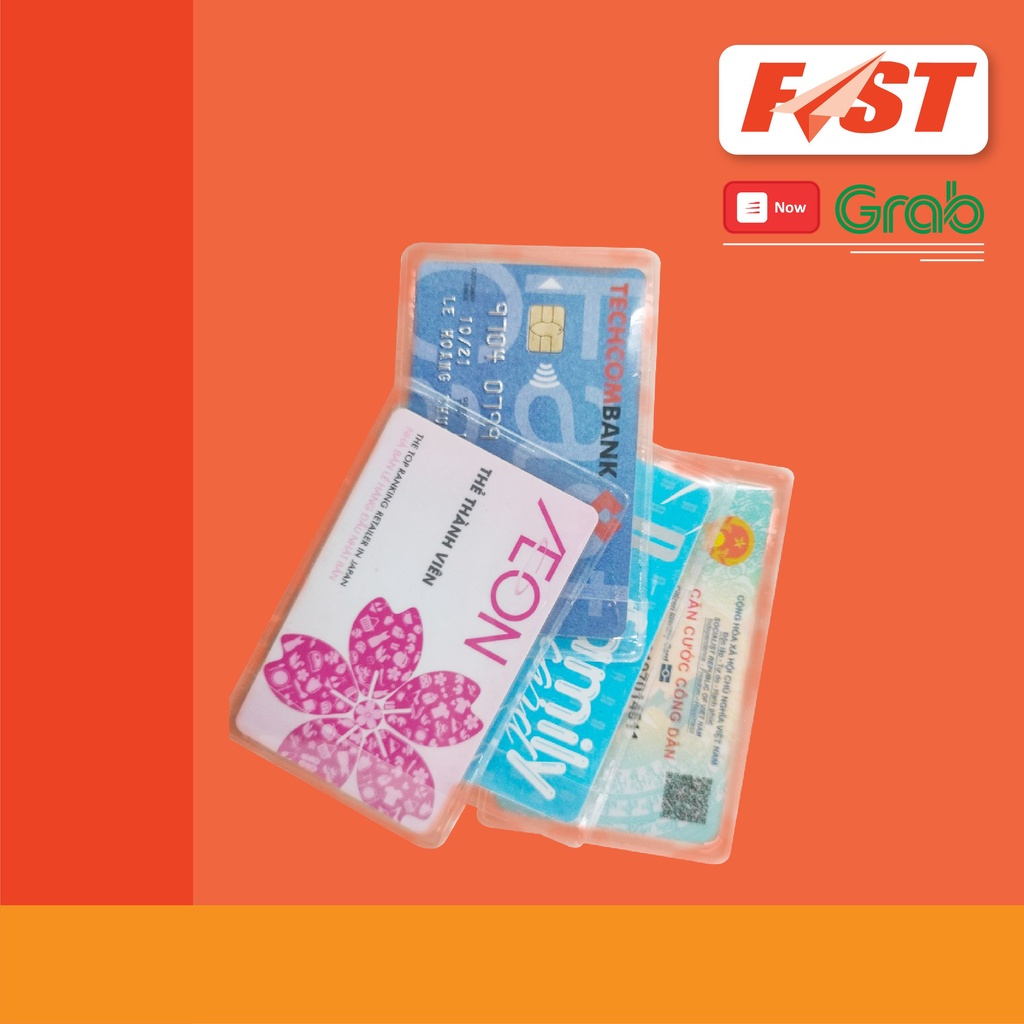 Vỏ Bọc Bảo Vệ Thẻ Căn Cước Công Dân, CMND, ATM, Bao Túi Đựng, Thẻ Học Sinh, Sinh Viên, Bằng Lái Xe Trong Suốt Chống Trầy