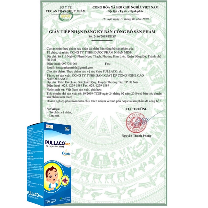 Pullaco siro hỗ trợ giảm ho bổ phế cho trẻ em , Cvspharmacy