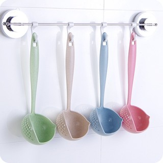 Muôi/Muỗng Múc Canh Lúa Mạch Có Lỗ 2 trong 1 .