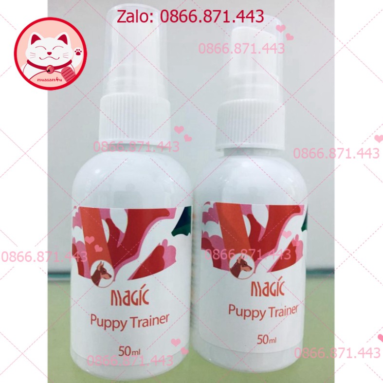 ⚡𝐅𝐑𝐄𝐄𝐒𝐇𝐈𝐏⚡ Nước Xịt Hướng Dẫn Chó Đi Vệ Sinh Đúng Chỗ Magic Puppy Trainer 5.0