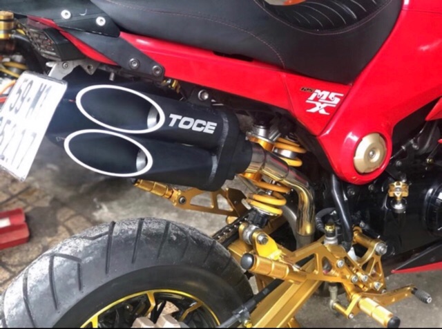 Bô Toce đút ngầm luôn cổ bô inox 304 chuẩn hàng msx 125 , msx sf