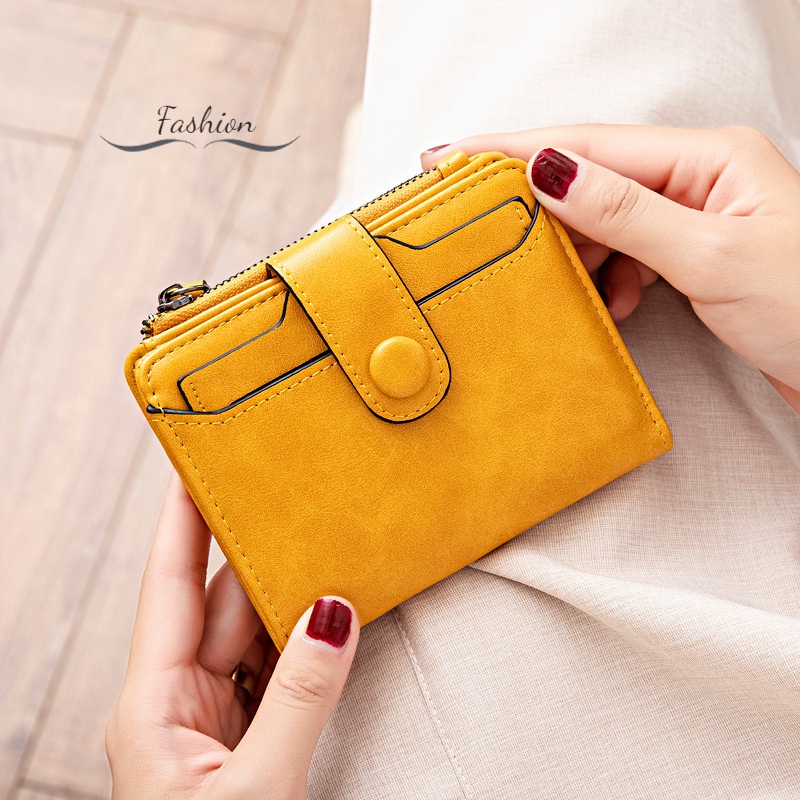 Ví Nữ Da PU 2 Ngăn Tiện Lợi