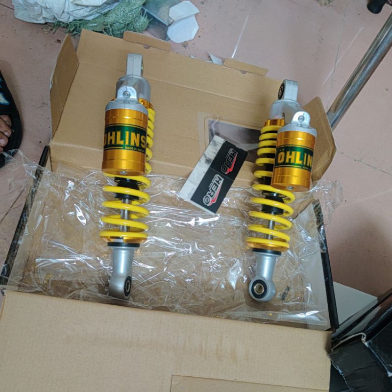 Phuộc OHLINS/ Yss/ Nitron bình dầu lắp Dr Wave Sirius Jupiter Taurus Cub Axelo Suviva Angel Win Galaxy