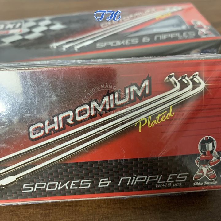 Căm Xe Máy - Căm Osaki Mạ Crom Size 149 - 157 - 184 ( Giá 1 Bánh )