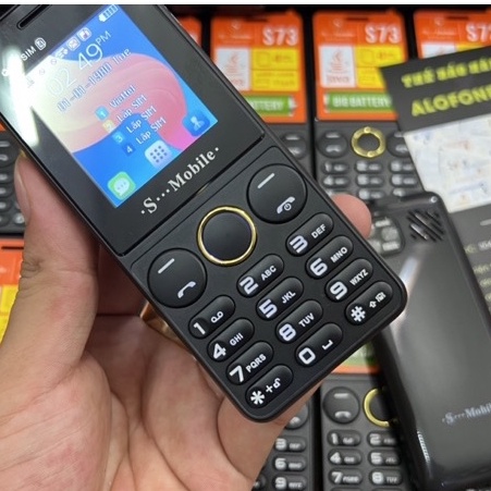 Điện Thoại 04 sim 04 sóng Pin Trâu 3000MAH Chính Hãng Smobile S73 Bảo Hành 12 Tháng