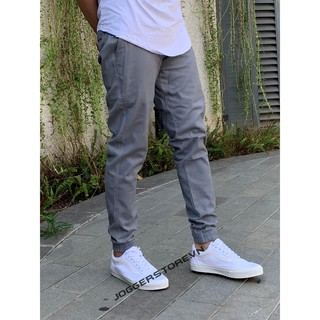 QUẦN JOGGER KAKI CO GIÃN XÁM XANH - HÌNH THẬT SHOP TỰ CHỤP 100%