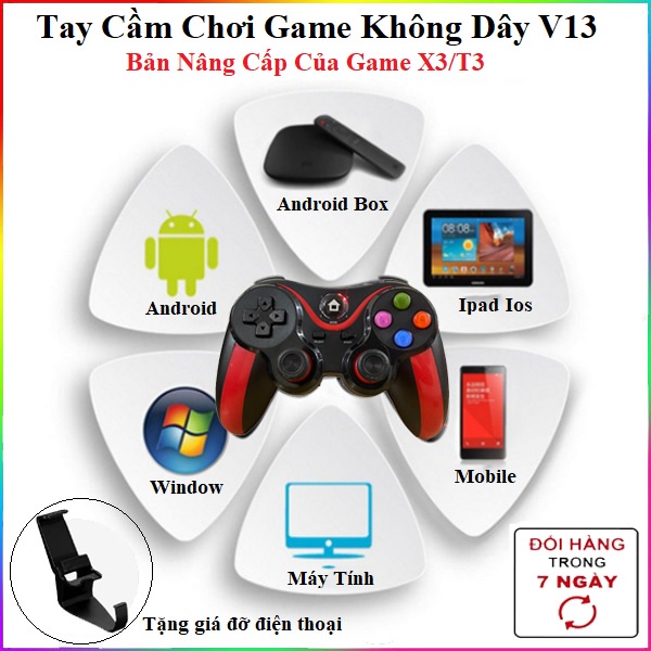 Hàng Để Tặng 20K Nút Game Stick V13 Điều Phím 8 Hướng Cho Tay Cầm Bluetooth V13