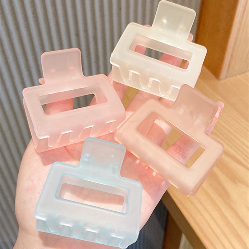 Kẹp Tóc Bằng Nhựa Acrylic Phong Cách Hàn Quốc Mới
