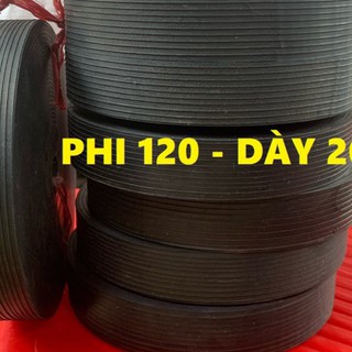 Cao su giảm chấn chân máy đường kính 120 (12cm) - không ốc