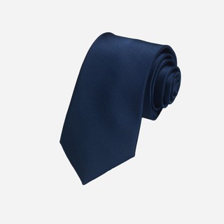 Cà vạt xanh than đậm lụa cao cấp A394