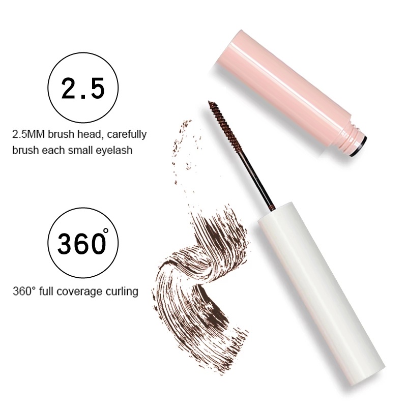 Mascara Sợi 3D Chống Thấm Nước Chuốt Dài Cong Và Dày Mi Thiết Kế Nhỏ Gọn Tiện Dụng