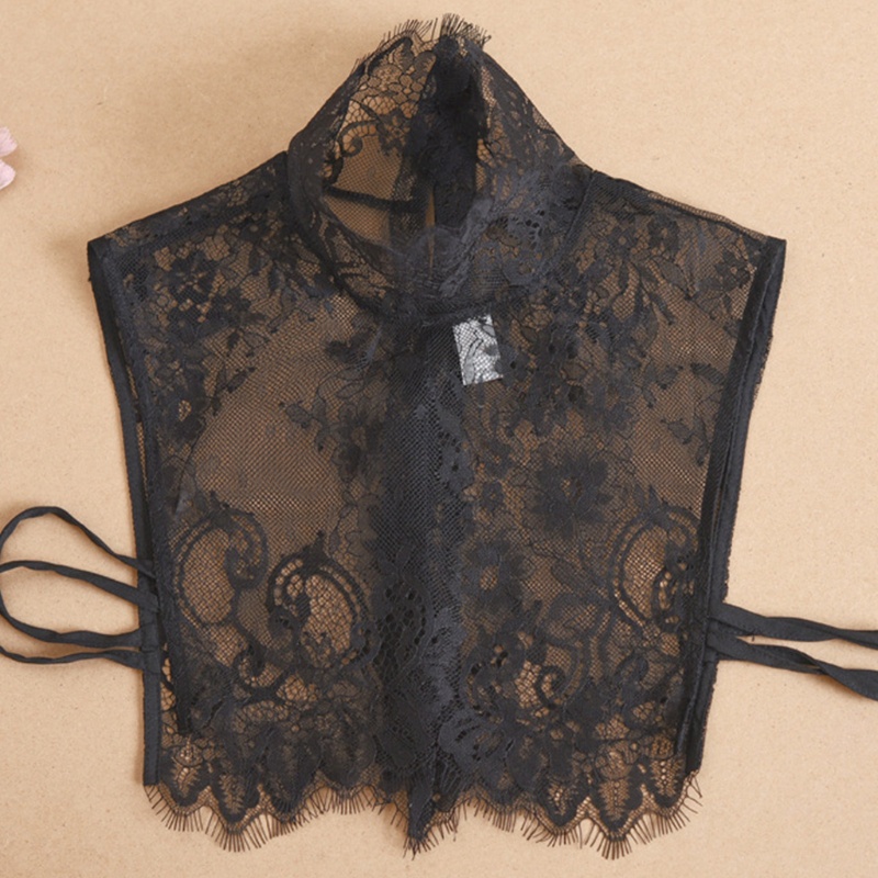 Áo Croptop Sát Nách Cổ Lọ Phối Ren Hoa Cho Nữ | BigBuy360 - bigbuy360.vn