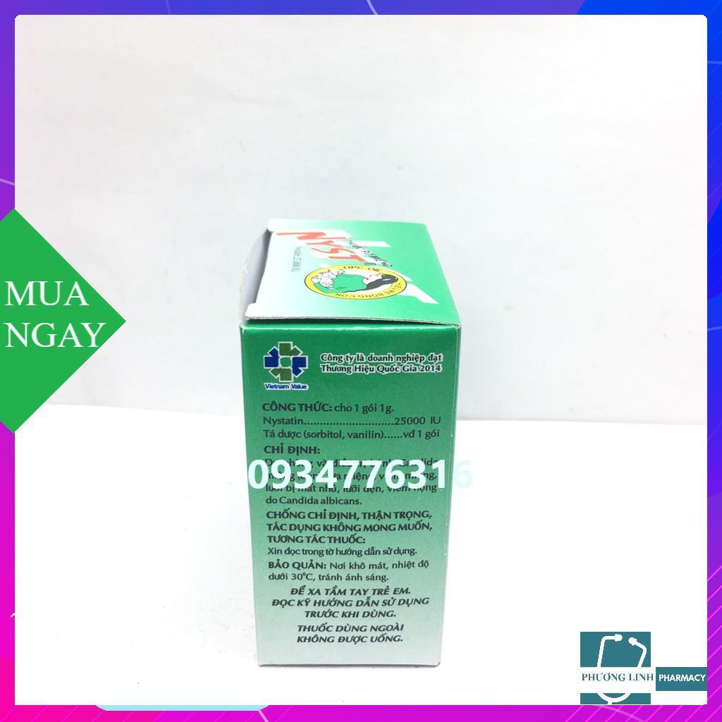 Bột pha rơ miệng Nyst hộp 10 gói