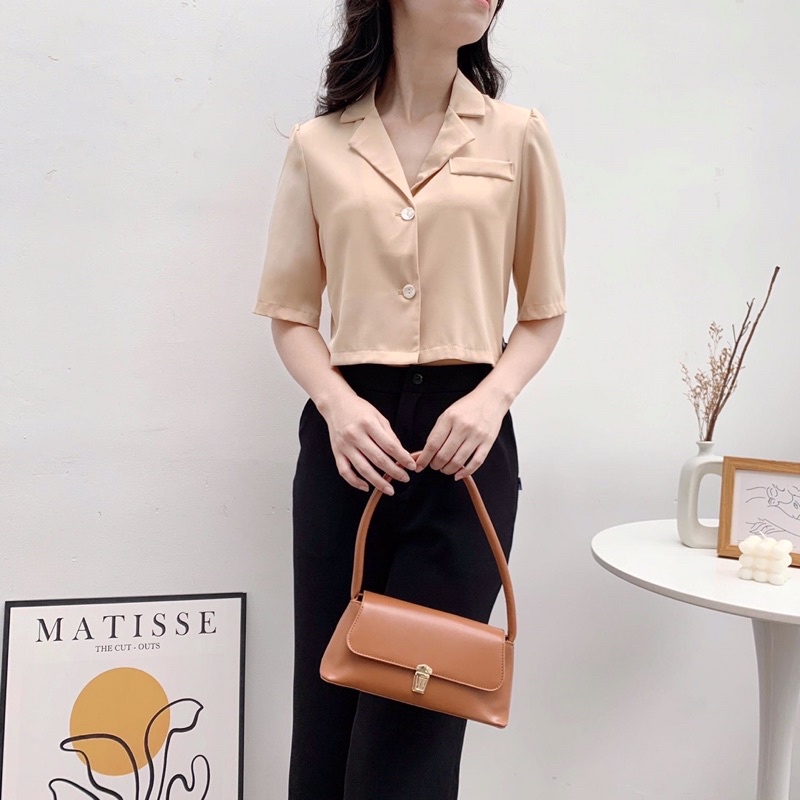 ÁO GERME SHOP MÀU GHI FREESIZE