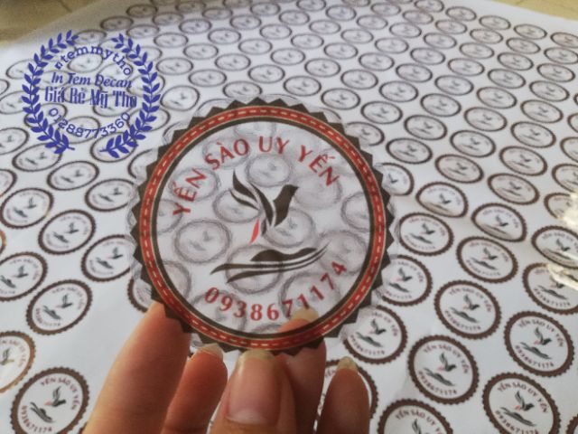 In tem nhựa trong suốt chống thấm nước [ Hàng đặt trước] | BigBuy360 - bigbuy360.vn