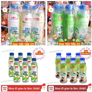 Nước Yến Nha Đam TingCo / Nước Dừa Nha Đam TingCo (1 Lốc x 6 chai)