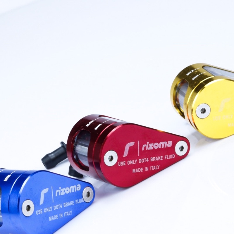 Bình dầu xe máy Rizoma kính trong xuốt hàng chính hãng
