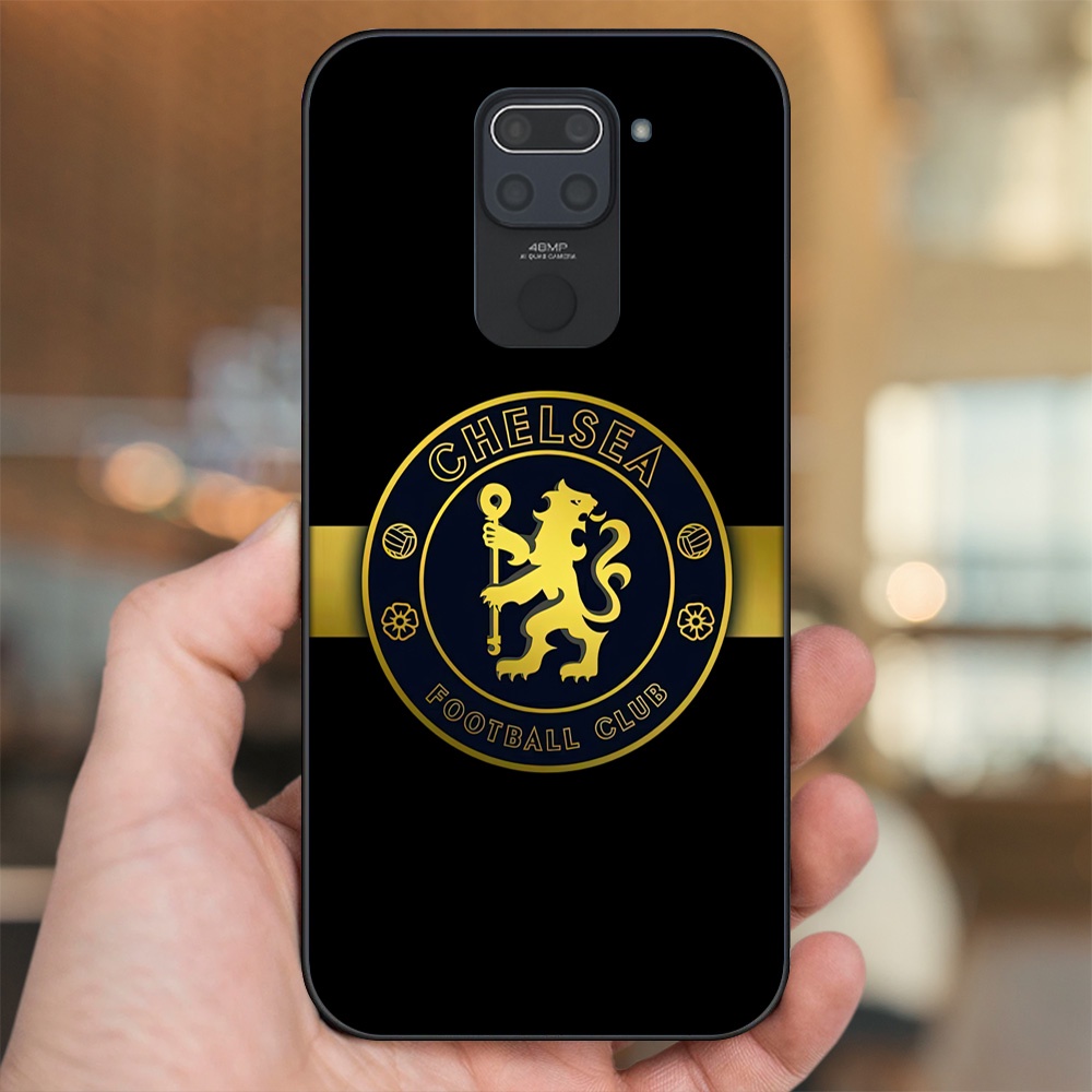Ốp lưng Xiaomi Redmi Note 9 viền đen in hình Chelsea FC