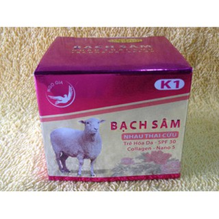 Kem bạch sâm nhau thai cừu