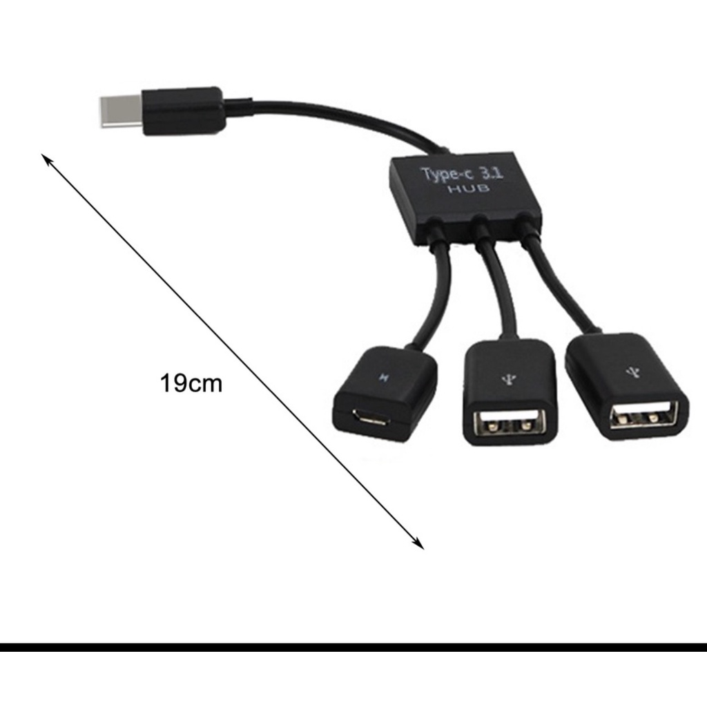 Cáp Chuyển Type C Sang USB Otg cho điện thoại/ máy tính bảng