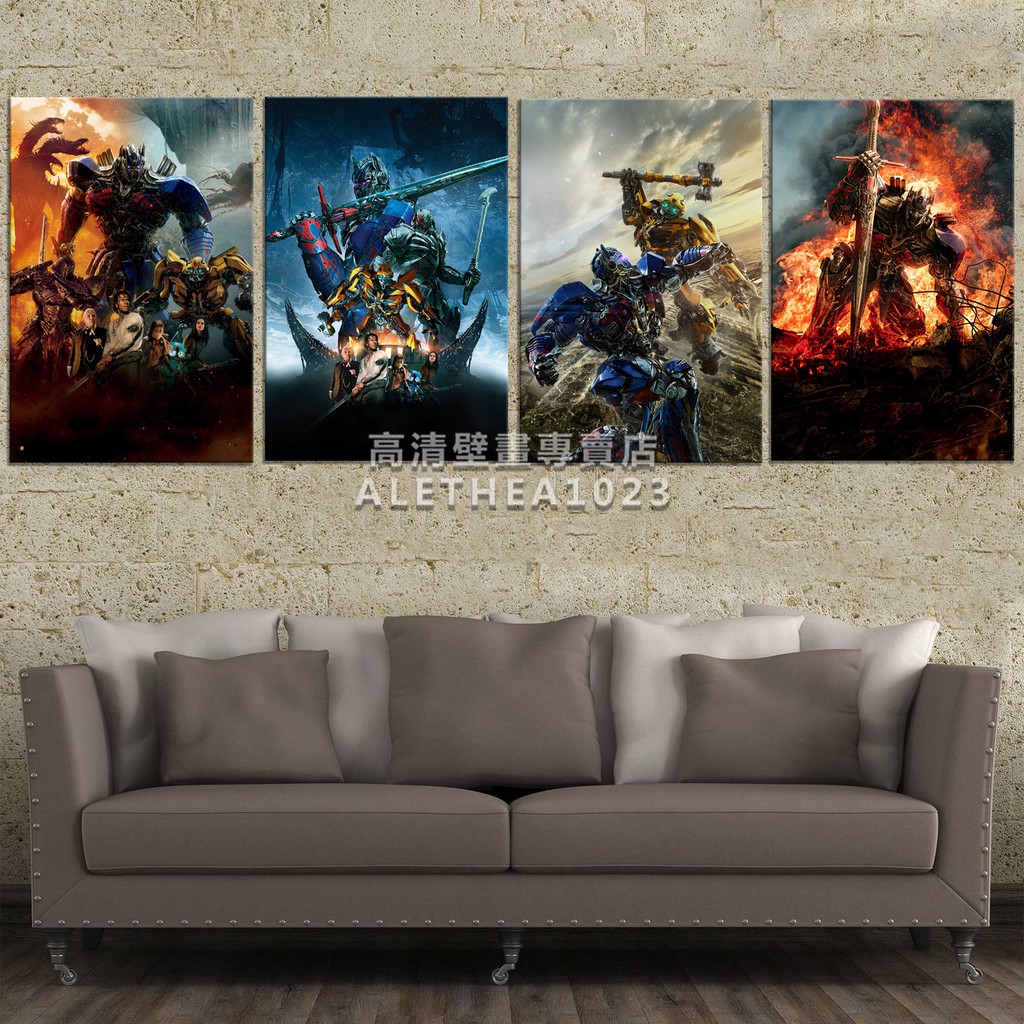 Poster treo tường phim robot biến hình Transformers