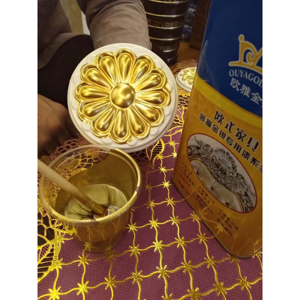 Nhũ vàng cao cấp chuyên vẽ đồ nội thất tân cổ điển