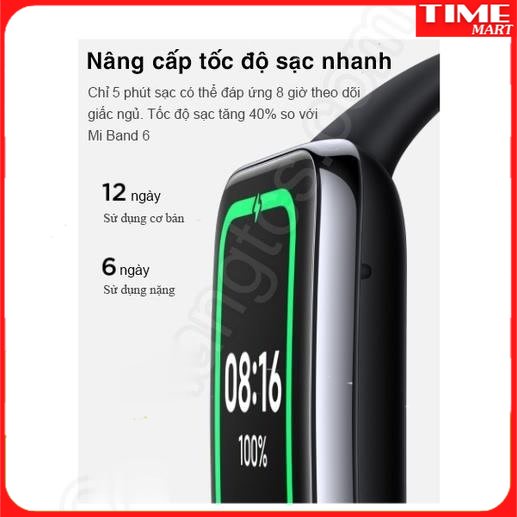 [CHÍNH HÃNG] Đồng hồ, Vòng đeo tay thông minh Xiaomi Mi Band 7 Pro GPS độc lập. Sang trọng với mọi lứa tuổi [TIME_MART ]