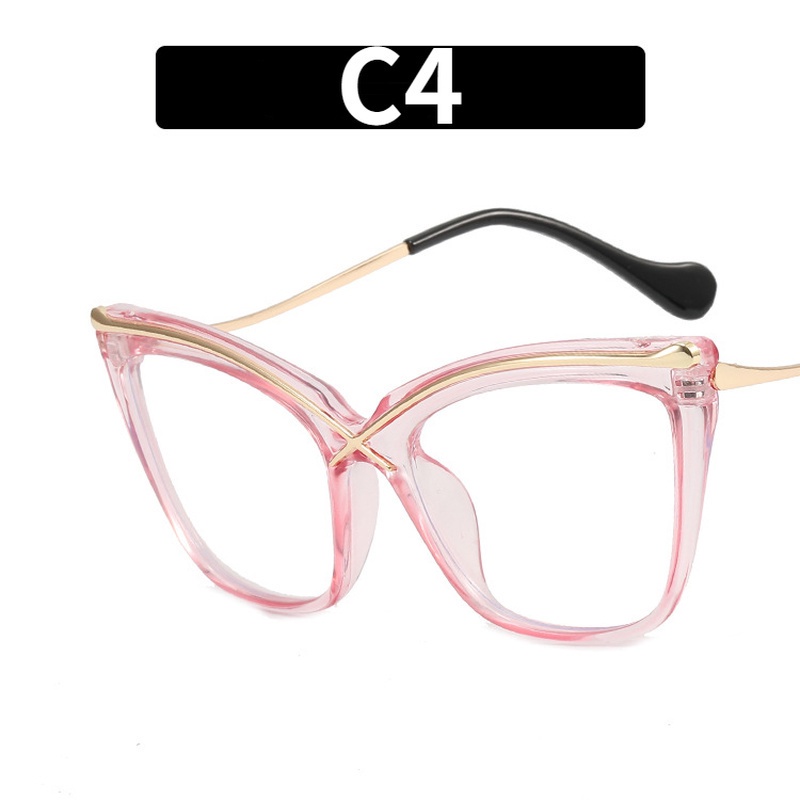 Mắt Kính Hình Mắt Mèo Chống Ánh Sáng Xanh Thời Trang