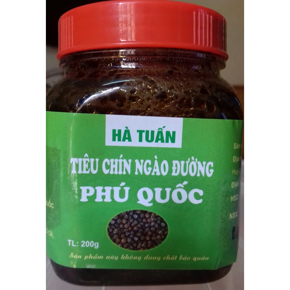 TIÊU CHÍN NGÀO ĐƯỜNG PHÚ QUỐC - ĐẶC SẢN PHÚ QUỐC- GIA VỊ CẦN THIẾT CHO MỌI NHÀ