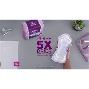 Mua 2 tặng 1 Băng thấm són tiểu-Băng vệ sinh Poise Ultimate Supreme 27 miếng