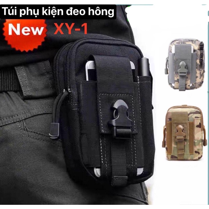 Túi mini đeo hông, túi đeo dây thắt lưng, túi mini đựng đồ cá nhân siêu tiện lợi
