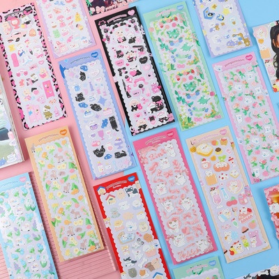 Sticker hình dán Pompomroom trang trí toploader và sổ tay bullet journal | BST130
