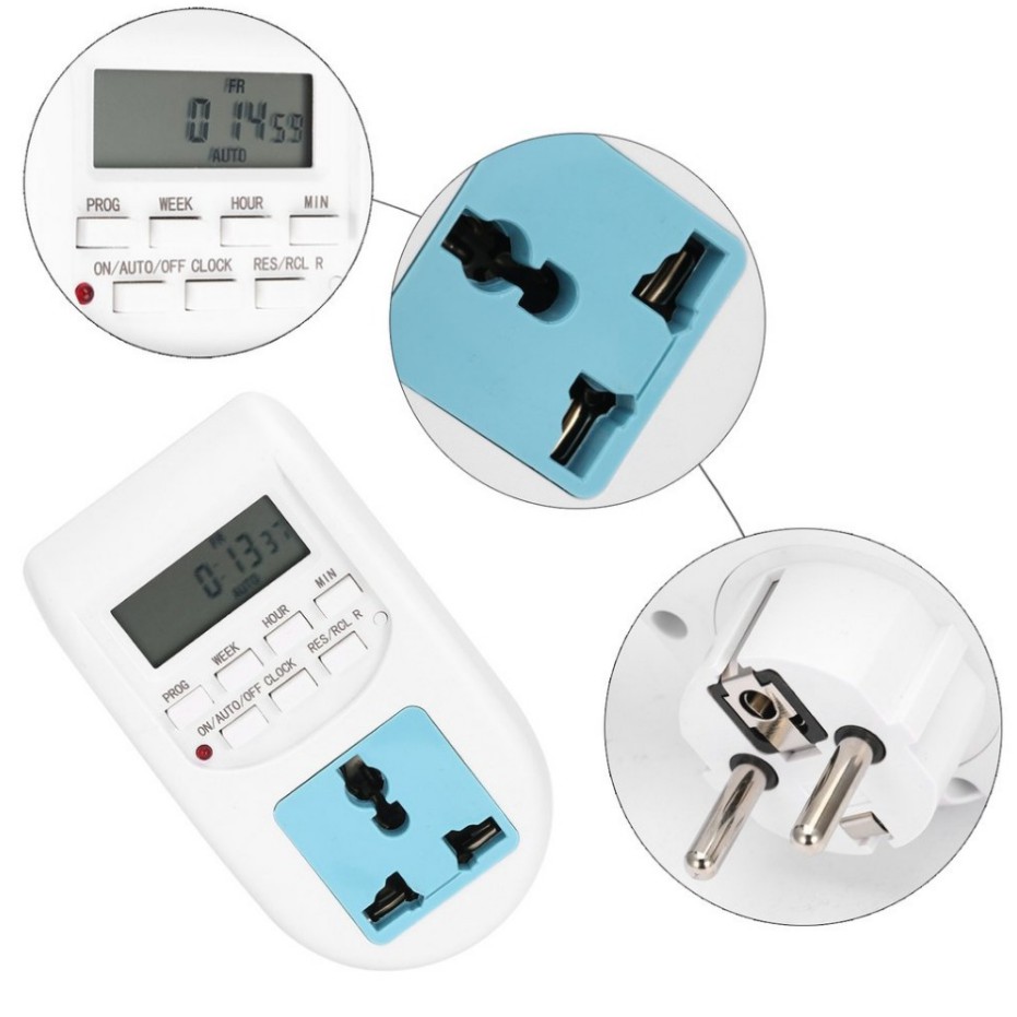 Ổ cắm hẹn giờ điện tử AL06 ,công tắc hẹn giờ KG316t2, timer hẹn giờ tự động,bật tắt thiết bị điện tự động,khởi động từ