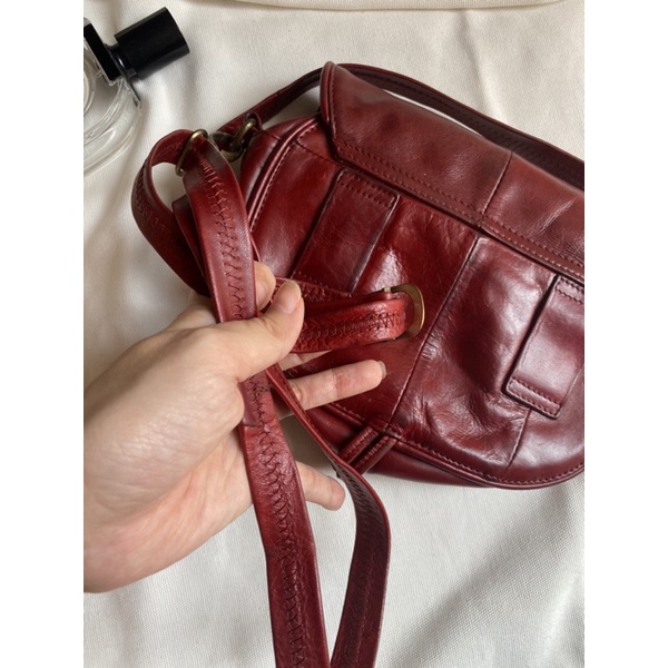 Thanh lý túi da thật đeo chéo