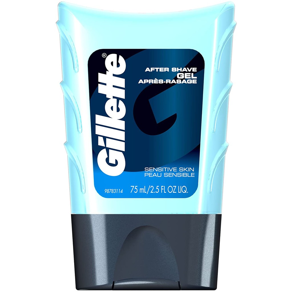 Gel dưỡng da sau cạo râu cho da nhạy cảm Gillette After Shave 75ml