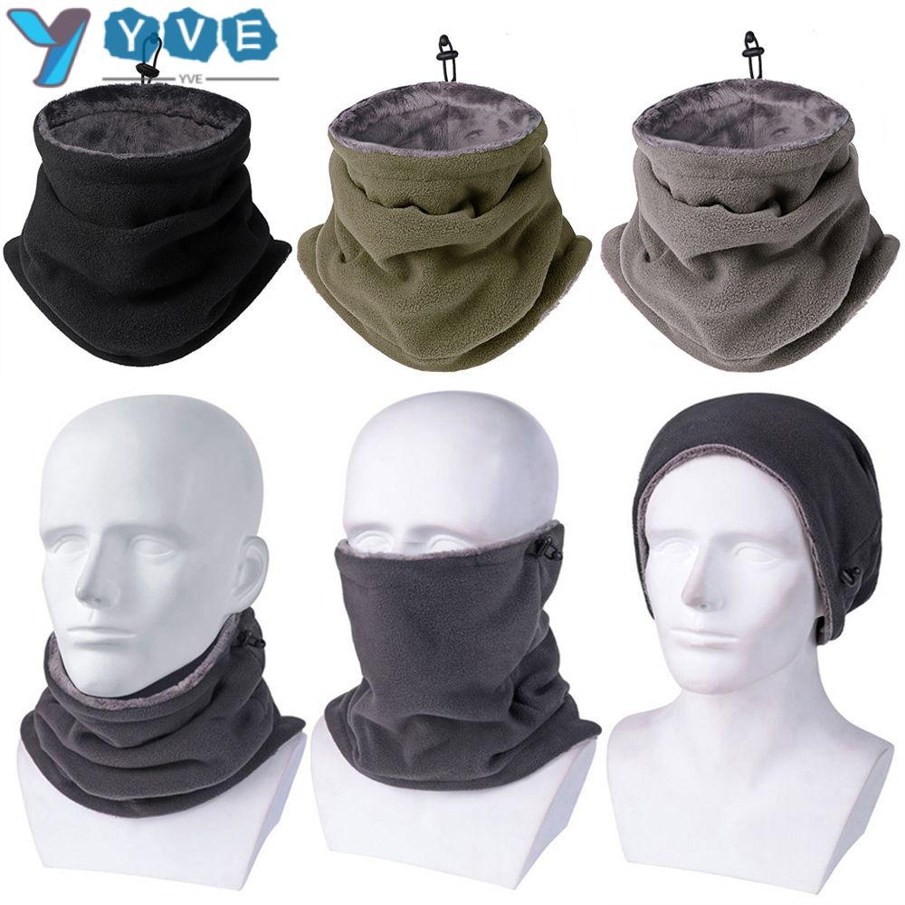 Yve Khăn Choàng Thể Thao Mặt Nạ Vải Lông Cừu Mềm Mại Ấm Áp