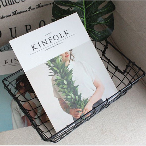 Poster chụp ảnh look book và trang trí sản phẩm KINFOLK size to 21*29.7 cm