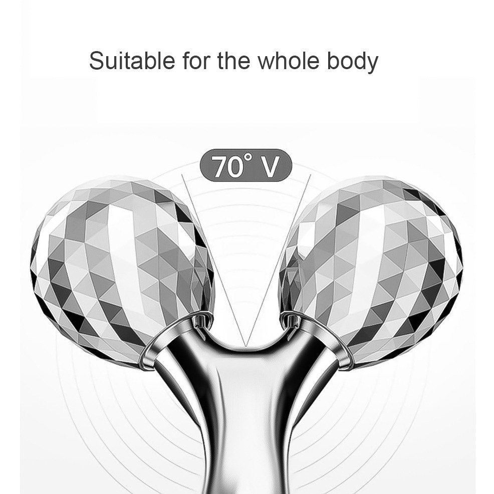 Cây Lăn Massage Nâng Cơ Mặt 3D Xoay 360 Độ Hình Chữ Y