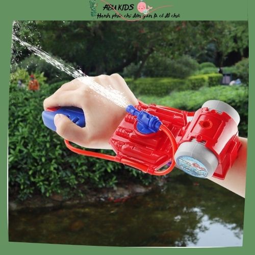 Bắn nuóc đồ chơi đeo tay mô phỏng người nhện ❤️  Đồ chơi phun nước đeo tay độc đáo