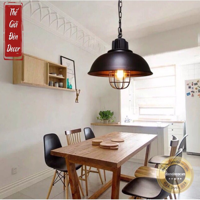 Chao đèn thả trần phòng nổ D330 ,Đèn thả vintage T055 kèm dây xích sắt