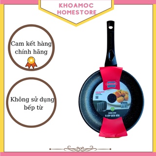 Chảo chống dính siêu bền đá sunhouse size 24, 26, 28, 30 cm