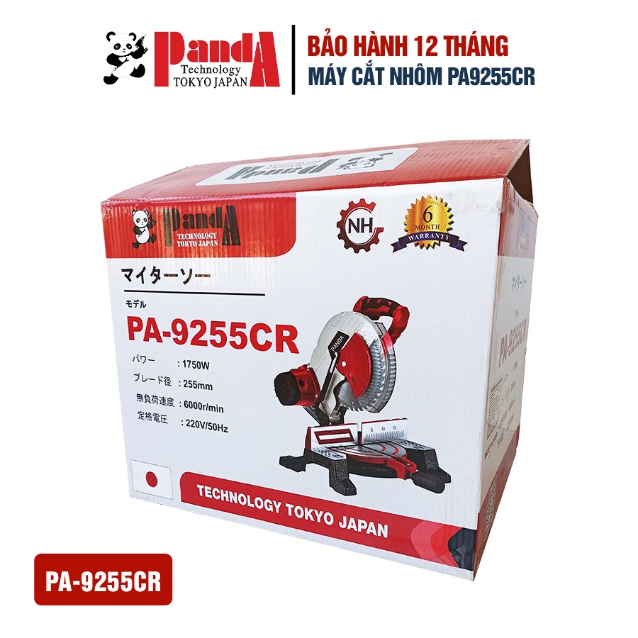 Máy cắt góc đa năng PANDA PA9255CR công suất 1750W lưỡi 255mm motor dây đồng cao cấp