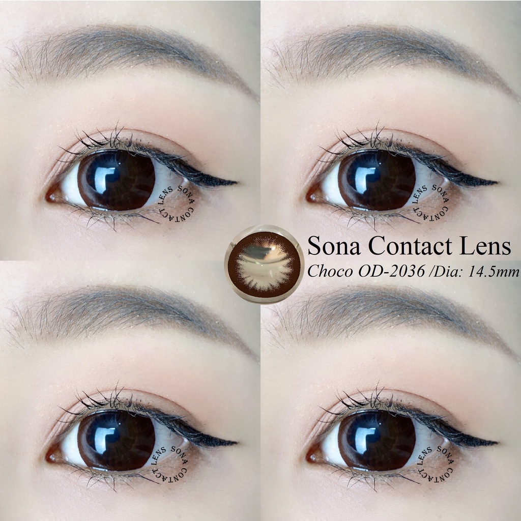 Lens Choco OD-2036 (kính áp tròng Sona Hàn Quốc)