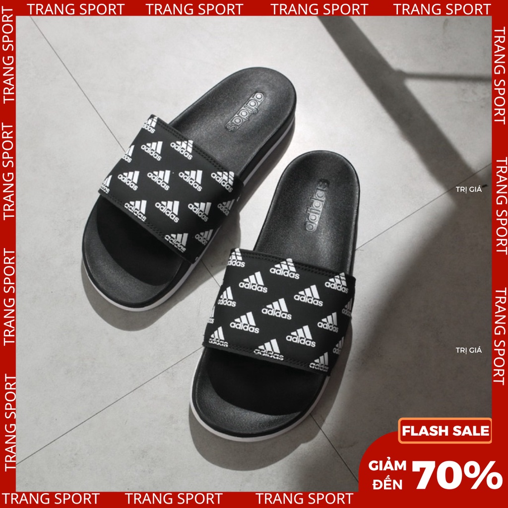 Dép adidas nam quai ngang plus cao cấp